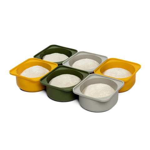 Emballage de la Babadoh Box Olive de Pizzalovers, présenté sur un fond clair. La boîte présente le logo de Babadoh et est décorée dans des tons olive attrayants.Idéal pour les amateurs de pizza qui souhaitent découvrir la véritable cuisson de la pizza italienne.