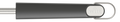 WITT Pizzawender Edelstahl Ø 10 cm, Detailansicht