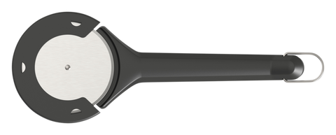 WITT Pizzaschneider Wheel Edelstahl Ø 12 cm, Rückansicht