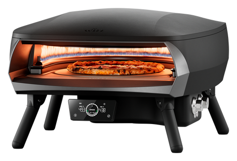 WITT ETNA ROTANTE Control 16 Zoll Gas-Pizzaofen in Matt Schwarz, Anwendung
