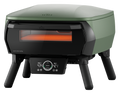 WITT eGNITE Control 13 Zoll Elektro-Pizzaofen in Matt Grün, Frontansicht