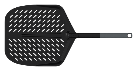 WITT Pizzaschieber 14" perforiert Softgrip, Seitenansicht