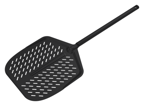 WITT Pizzaschieber 14" perforiert Carbon lang, Produktbild