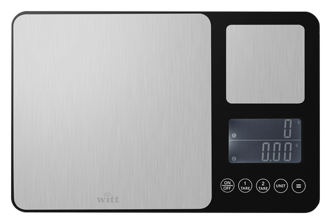 WITT Pizza-Küchenwaage Dual, Ansicht von oben