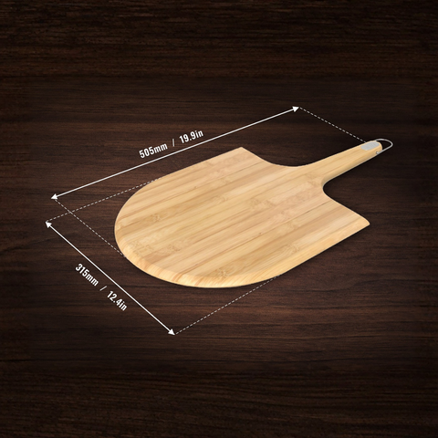 WITT Pizzaschieber Holz 30 cm, Detailansicht
