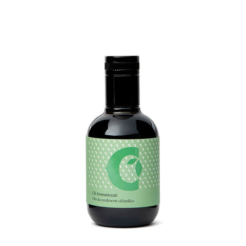 Olivenöl extra vergine mit Basilikum-Aroma (100ML)