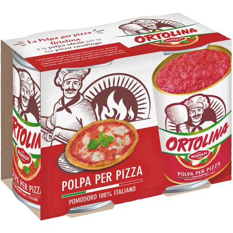 Ortolina - Polpa per Pizza 2x400g