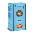 Eine blaue 1kg-Packung Molino Dallagiovanna La Napoletana 00 Mehl mit der Aufschrift „Tipo 00 Mehl“. Auf der Vorderseite der Packung sind unten ein Pizzabild und verschiedene Produktdetails abgebildet, die die ideale Verwendung für authentische neapolitanische Pizza hervorheben.